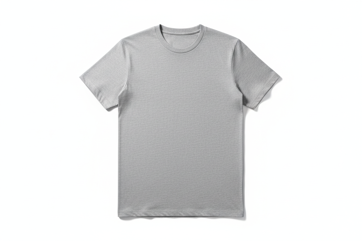 Heather gray short sleeve t-shirt