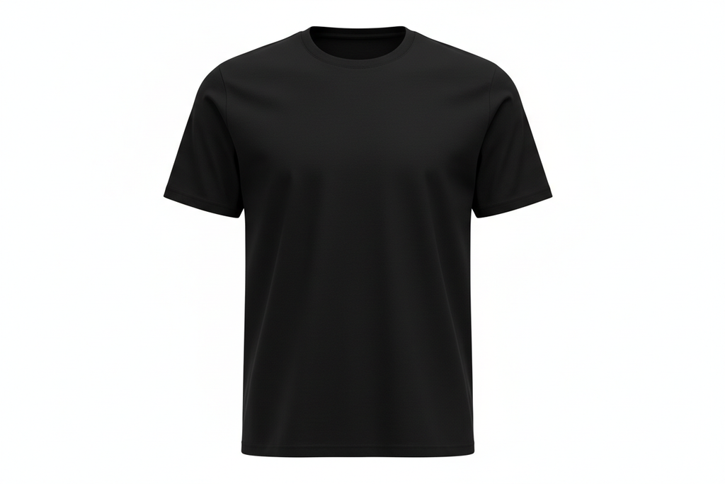 Black short sleeve t-shirt
