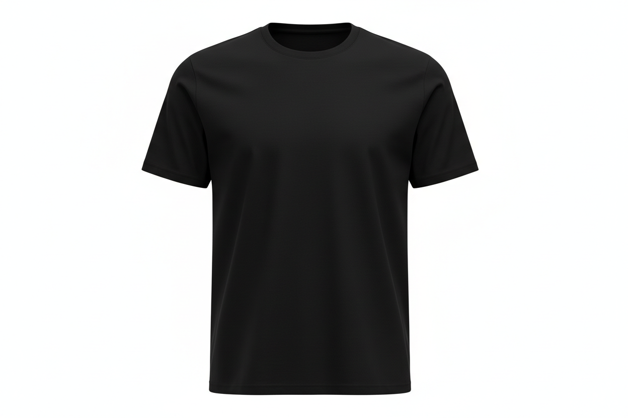 Black short sleeve t-shirt
